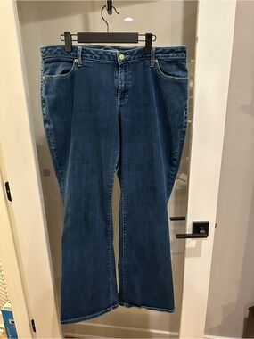 Henry & Belle Indigo Flare Jeans - Wide Leg Denim